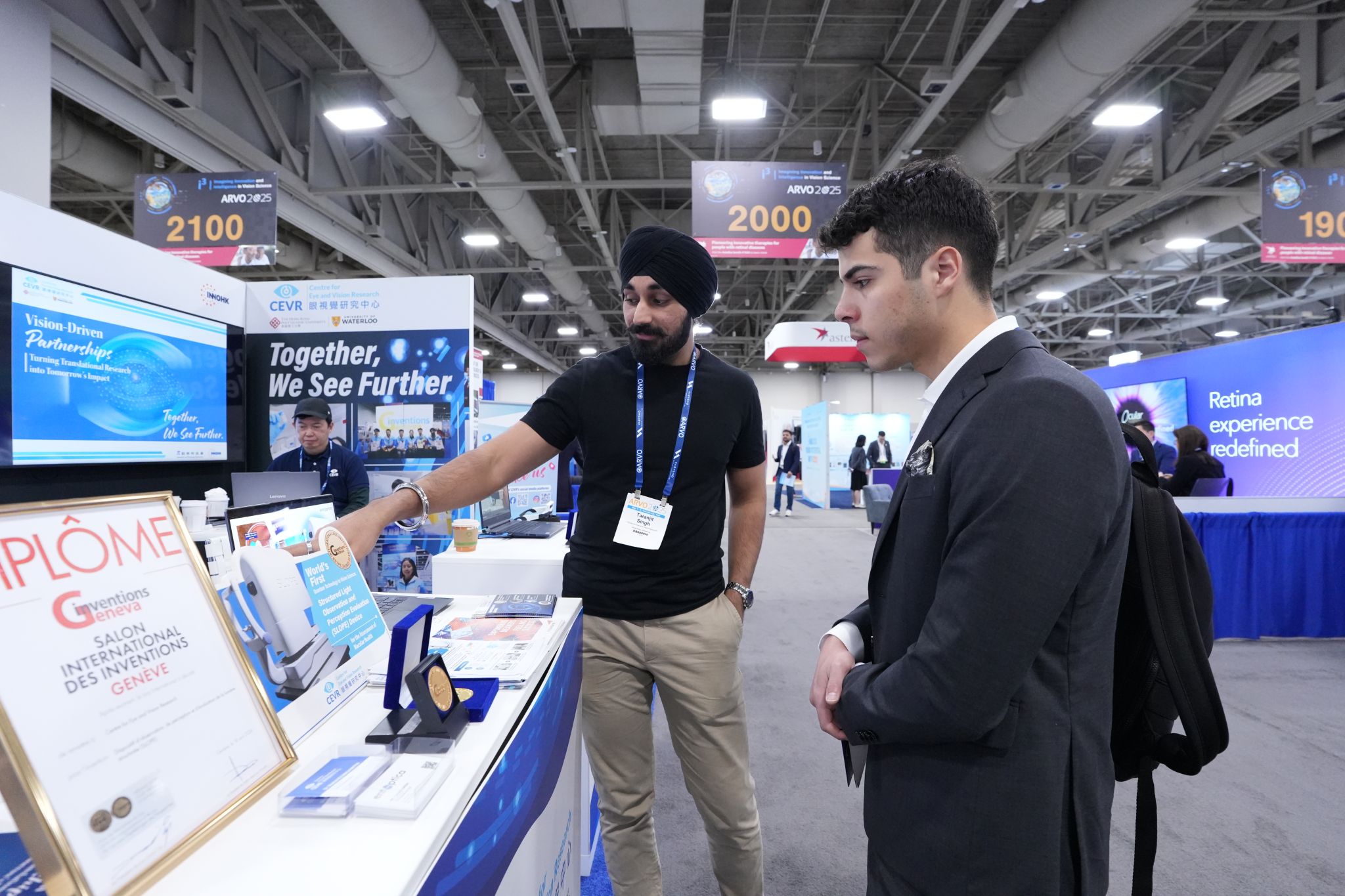 Teamwork makes the dream work at Association for Research in Vision and Ophthalmology (ARVO) Annual Meeting 2025