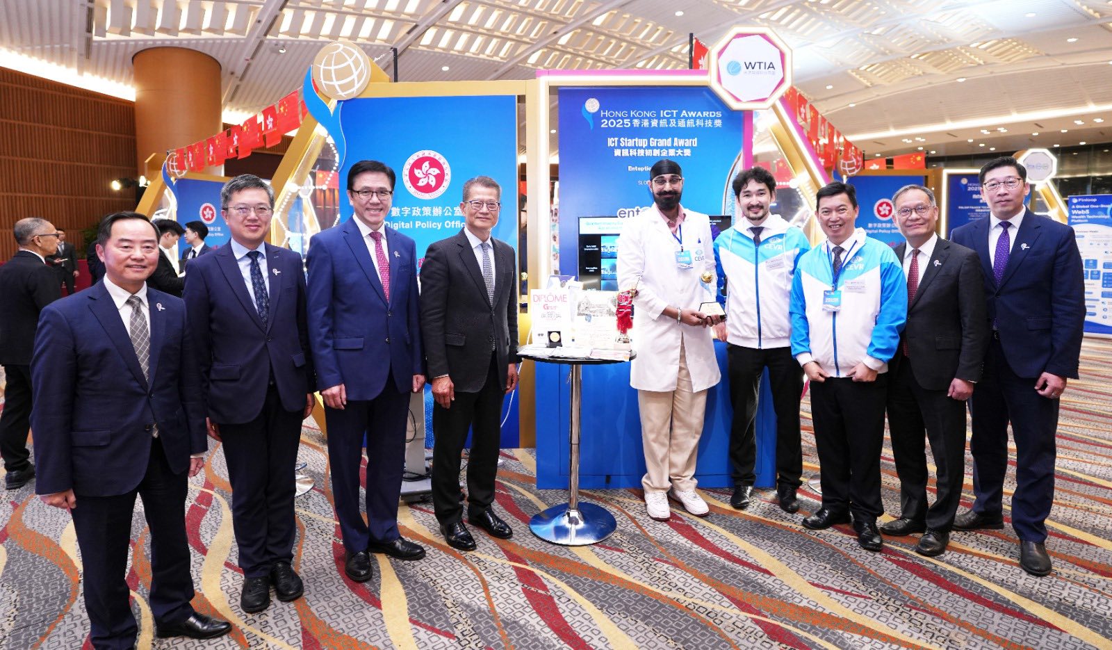 Congratulations to Entoptica, a spin-off of CEVR, for their outstanding achievement at the 2025 Hong Kong Information and Communications Technology (ICT) Awards!
