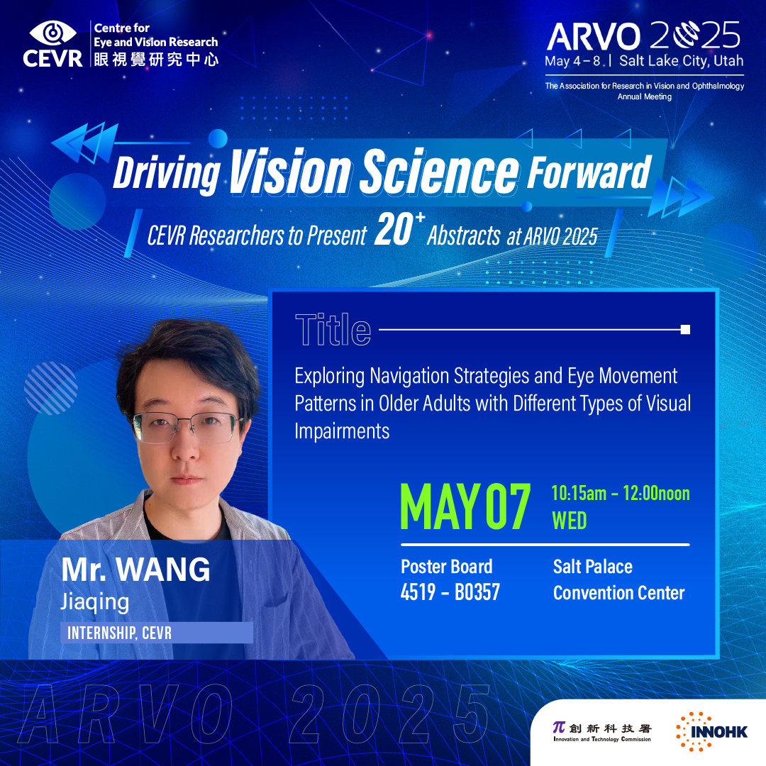 Check out CEVR's the List of Abstracts/ Paper/ Mini-Symposium at ARVO 2025!