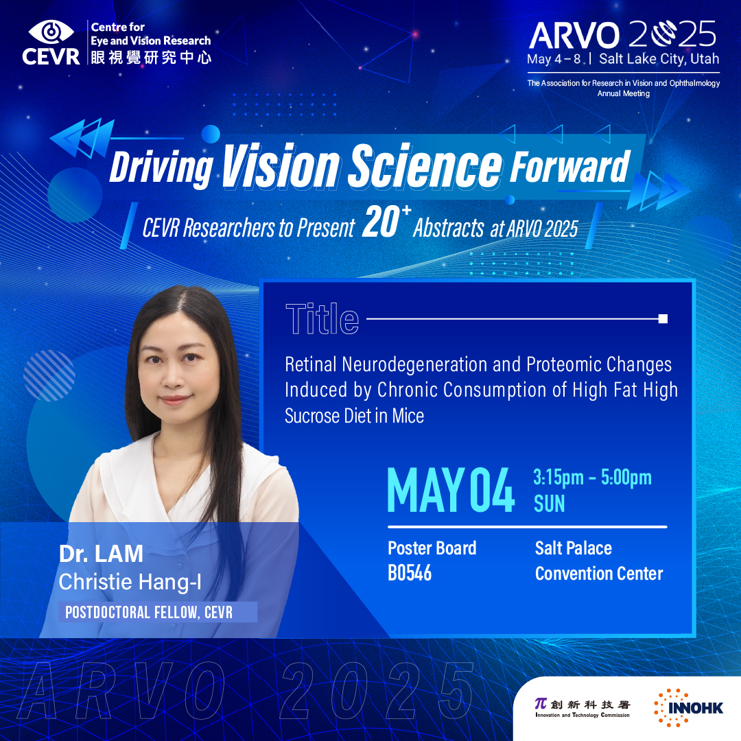 Check out CEVR's the List of Abstracts/ Paper/ Mini-Symposium at ARVO 2025!