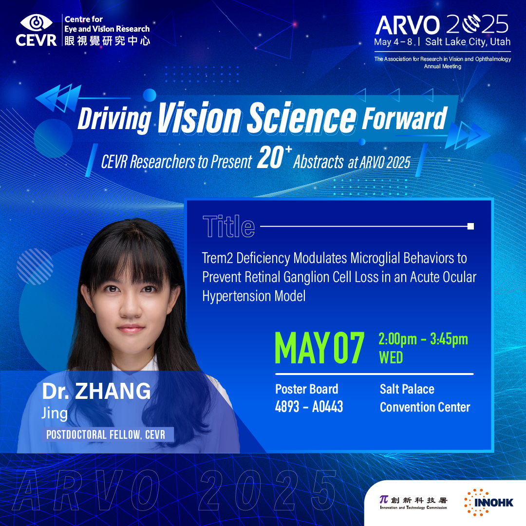 Check out CEVR's the List of Abstracts/ Paper/ Mini-Symposium at ARVO 2025!