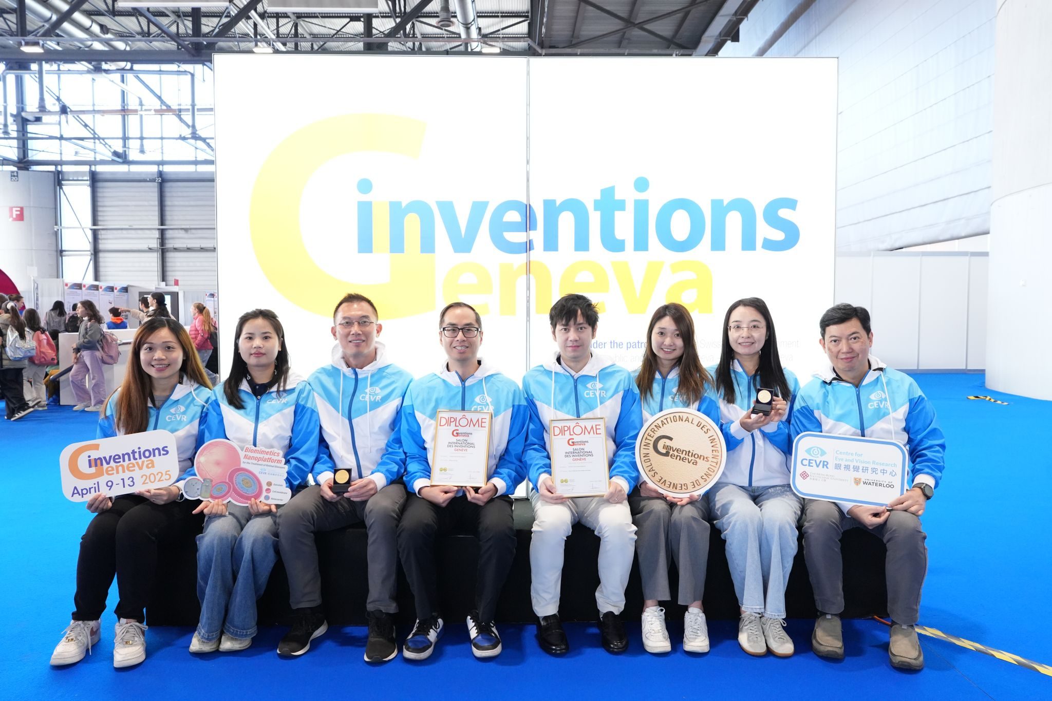 The World's Largest Inventions Exhibition in Geneva 2025 | CEVR Research Projects Won the Gold Medal and Silver Medal