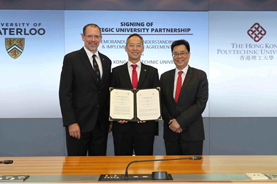 2018 - The Hong Kong Polytechnic University (PolyU) and the University of Waterloo (Uwa...