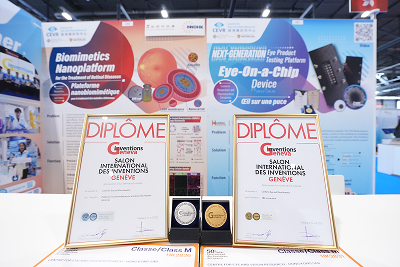 2025 - Received a Gold Medal and a Silver Medal at the International Exhibition of Inve...