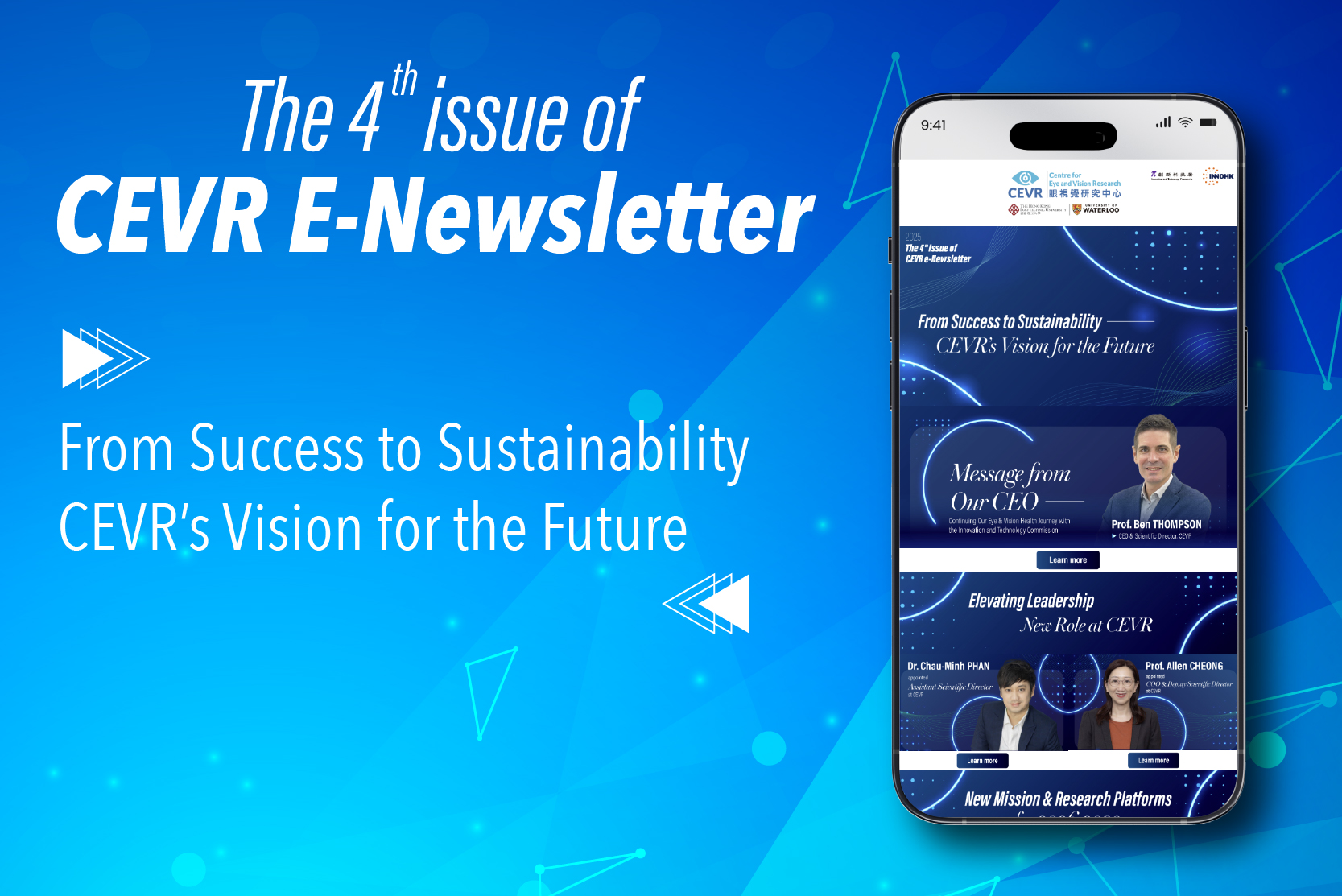 The Fourth Issue of the CEVR e-Newsletter | From Success to Sustainability - CEVR's Vision for the Future